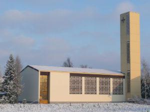 Kirche im Winter 2010